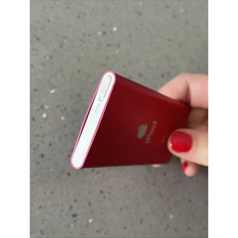 Apple A1199 4GB iPod Nano 2nd Gen Limited Ed. Product RED MA725LL READ! Screen